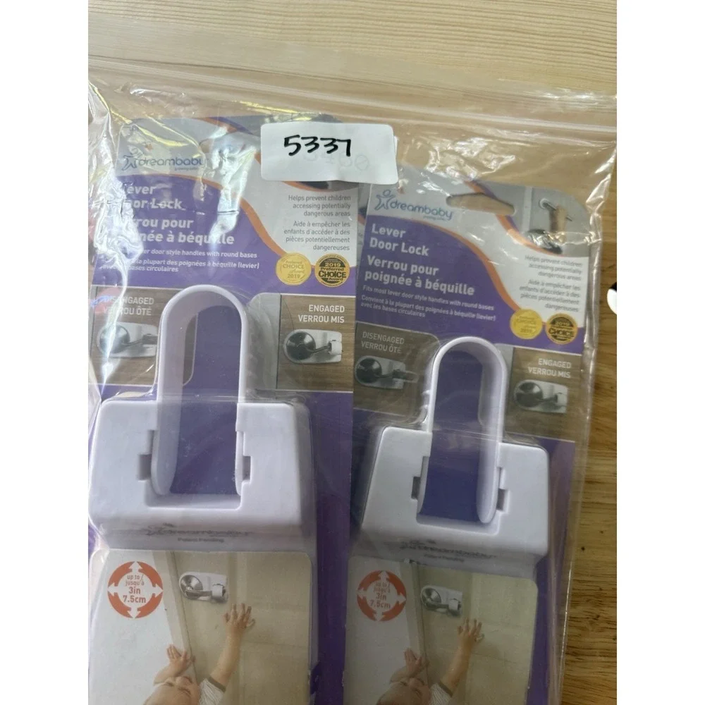 Dreambaby Safety Door Lock L828 Handle Child Lot‎ Of 3 New